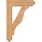 Ekena Millwork Funston Arts and Crafts Smooth Bracket w/ Offset Brace, Western Red Cedar, 7 1/2"W x 28"D x 40"H BKT0806X28X40FST03SWR - alternate 2
